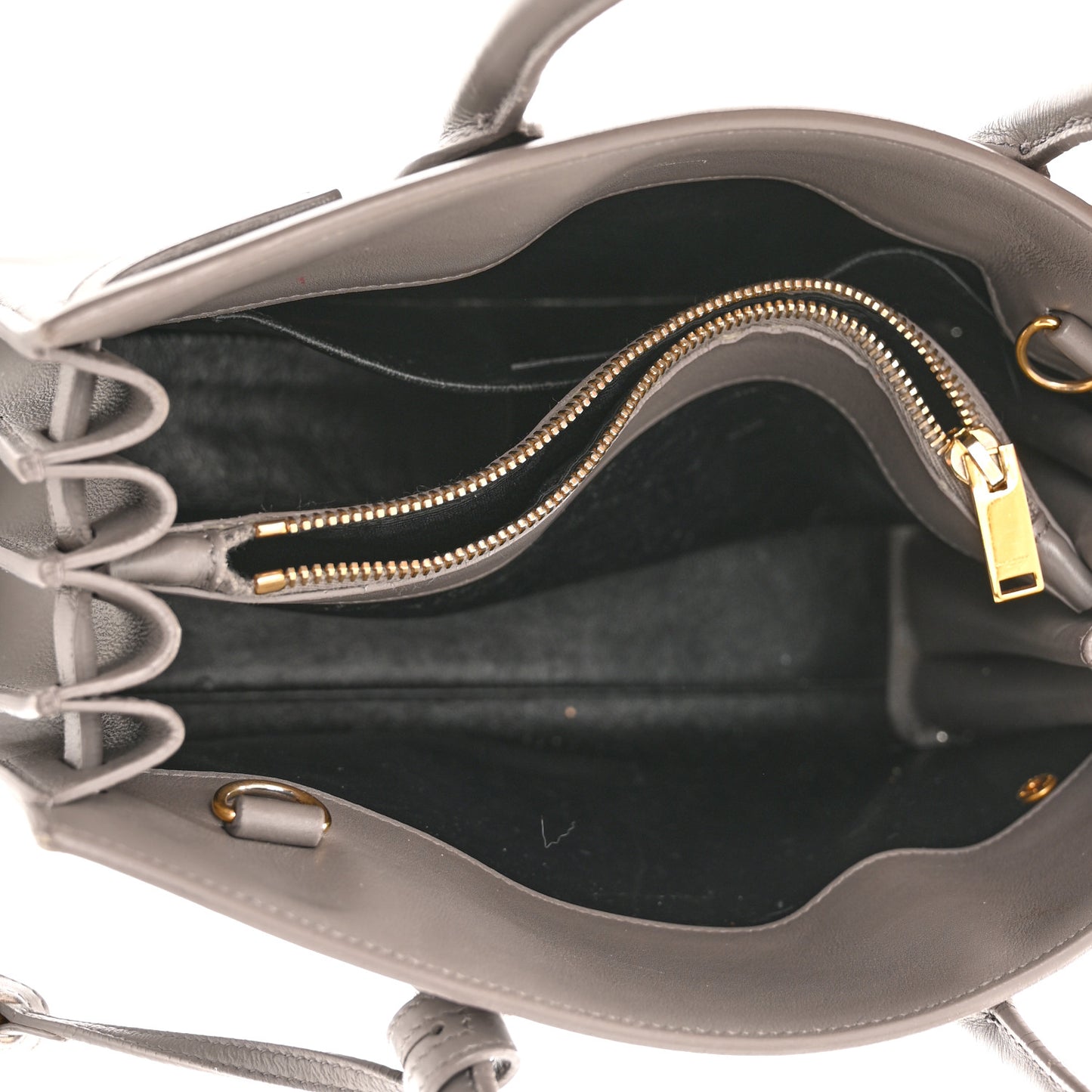 Calfskin Baby Sac de Jour Fog