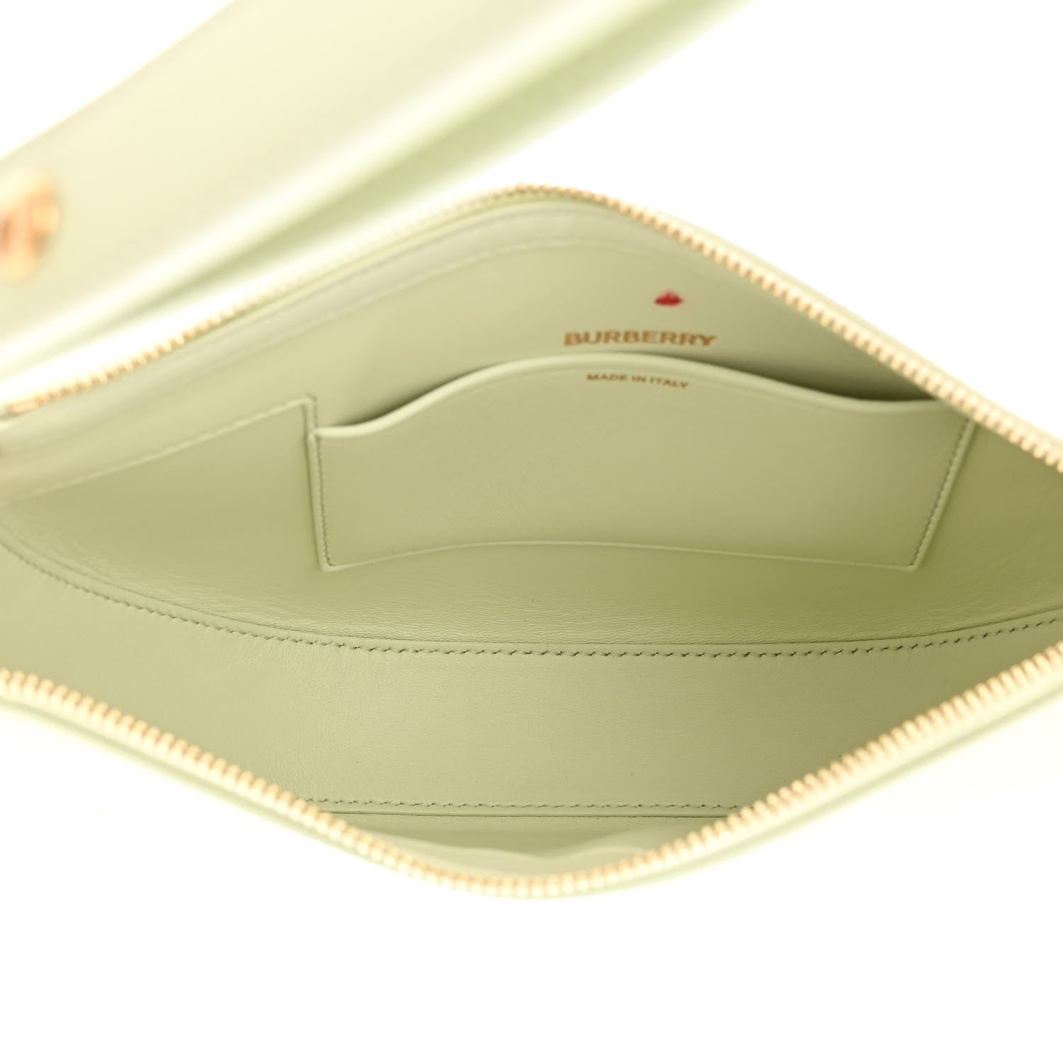 Burberry Calfskin Mini Olympia Shoulder Bag Pistachio 5 of 9