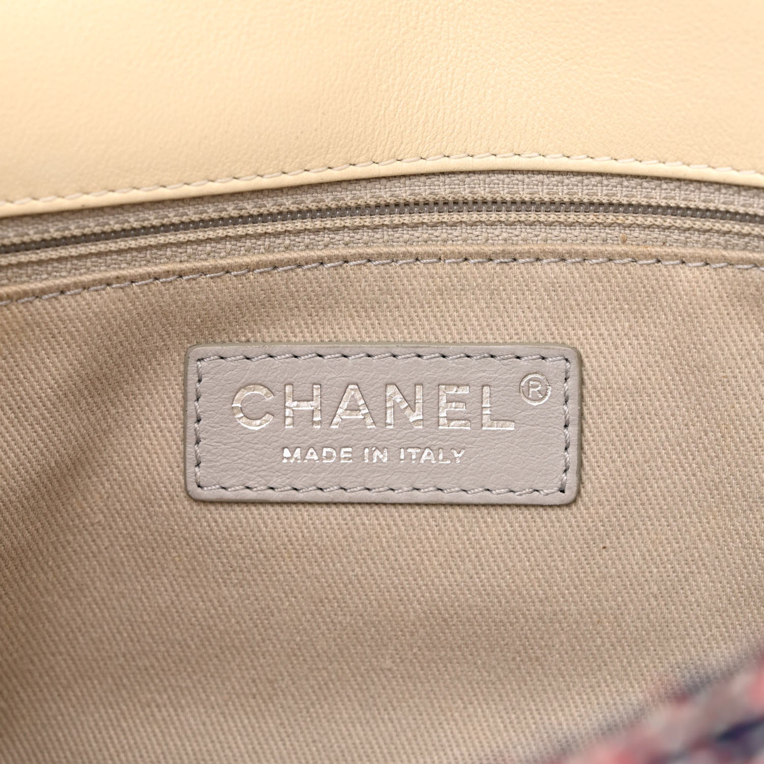 Chanel Tweed Quilted Medium Single Flap Blue Multicolor 6 of 10
