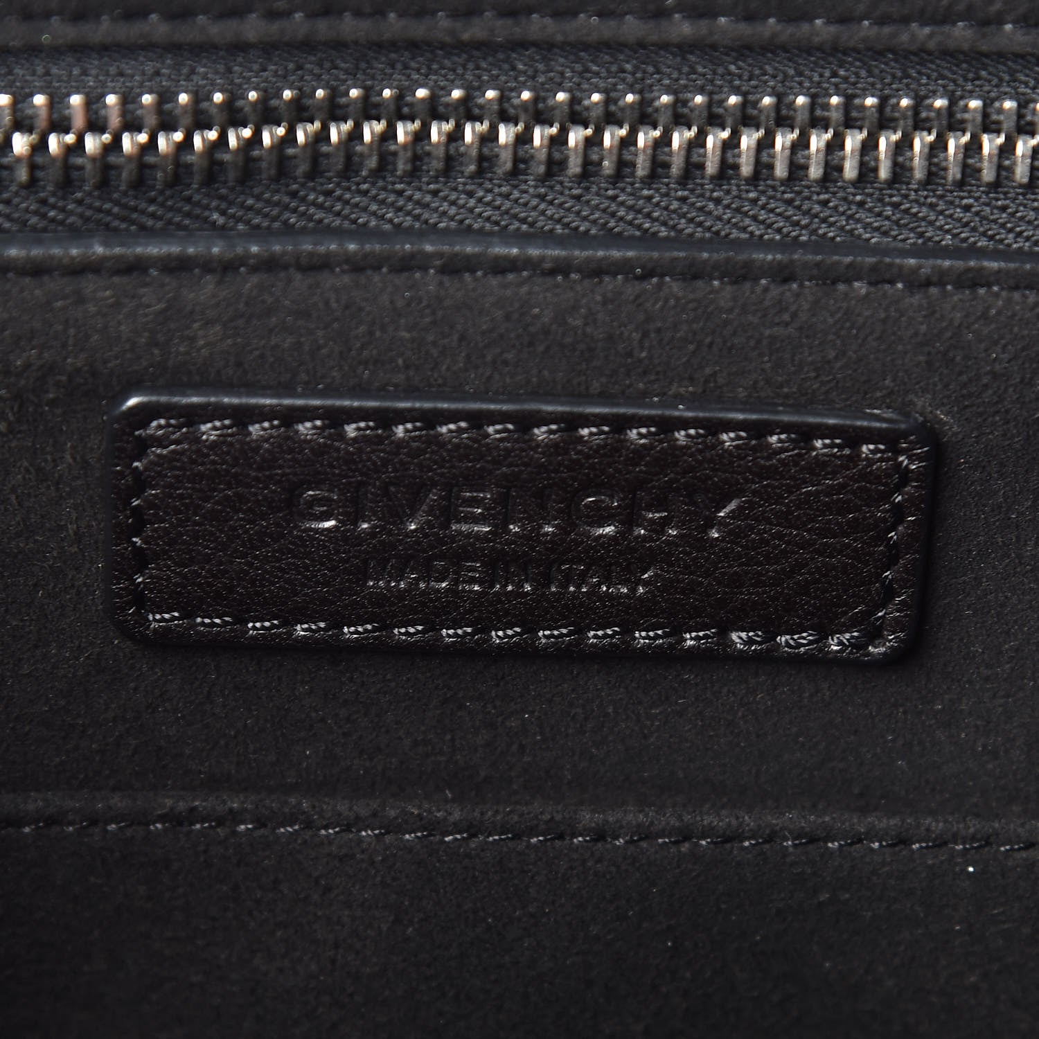 Givenchy Grained Calfskin Small Shark Lock Satchel Dark Brown 6 of 10