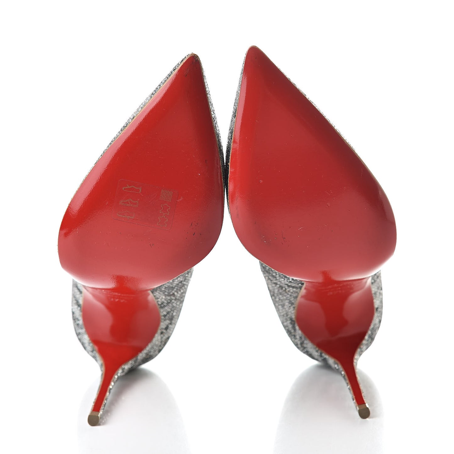 Glitter Sirene Pigalle Follies 100 Pumps 37.5 Silver