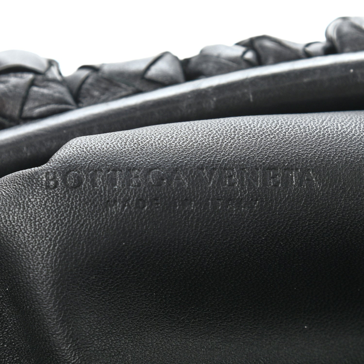 Bottega Veneta Nappa Maxi Intreccio The Pouch Oversized Clutch Black 8 of 10
