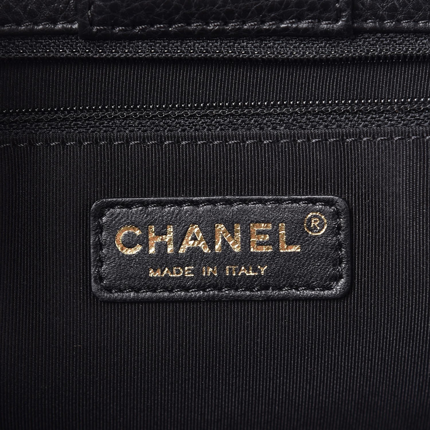 Chanel Calfskin XL Cerf Tote Black 7 of 10
