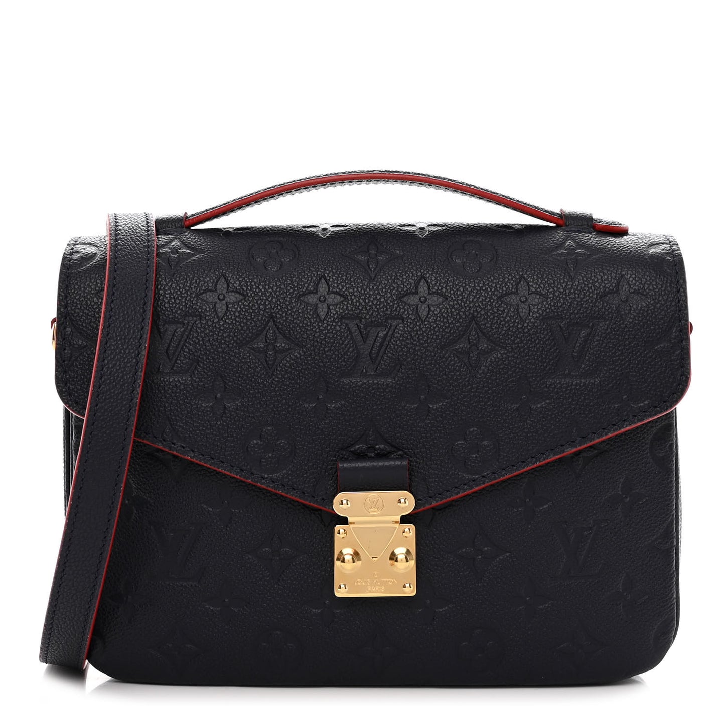 Empreinte Pochette Metis Marine Rouge