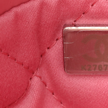 Chanel Shiny Calfskin Quilted Mini Chanel 22 Pink 6 of 11