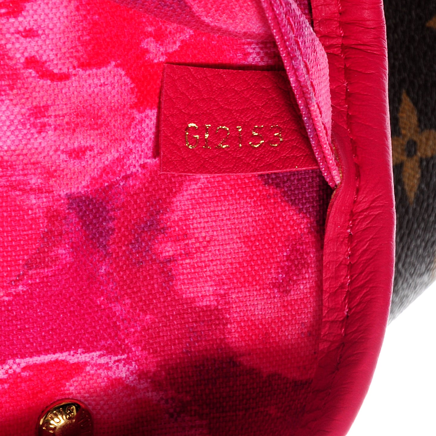 Monogram Articles de Voyage Ikat Neverfull MM Rose Indien