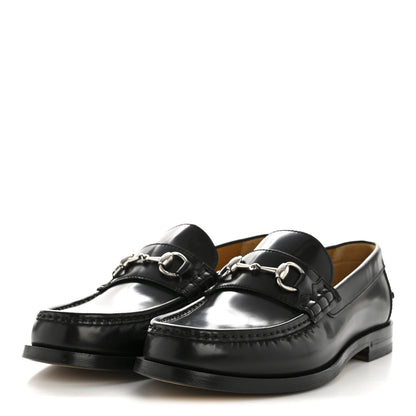 Gucci Millennial Ribot Mens Horsebit Loafers 9 Black 4 of 12