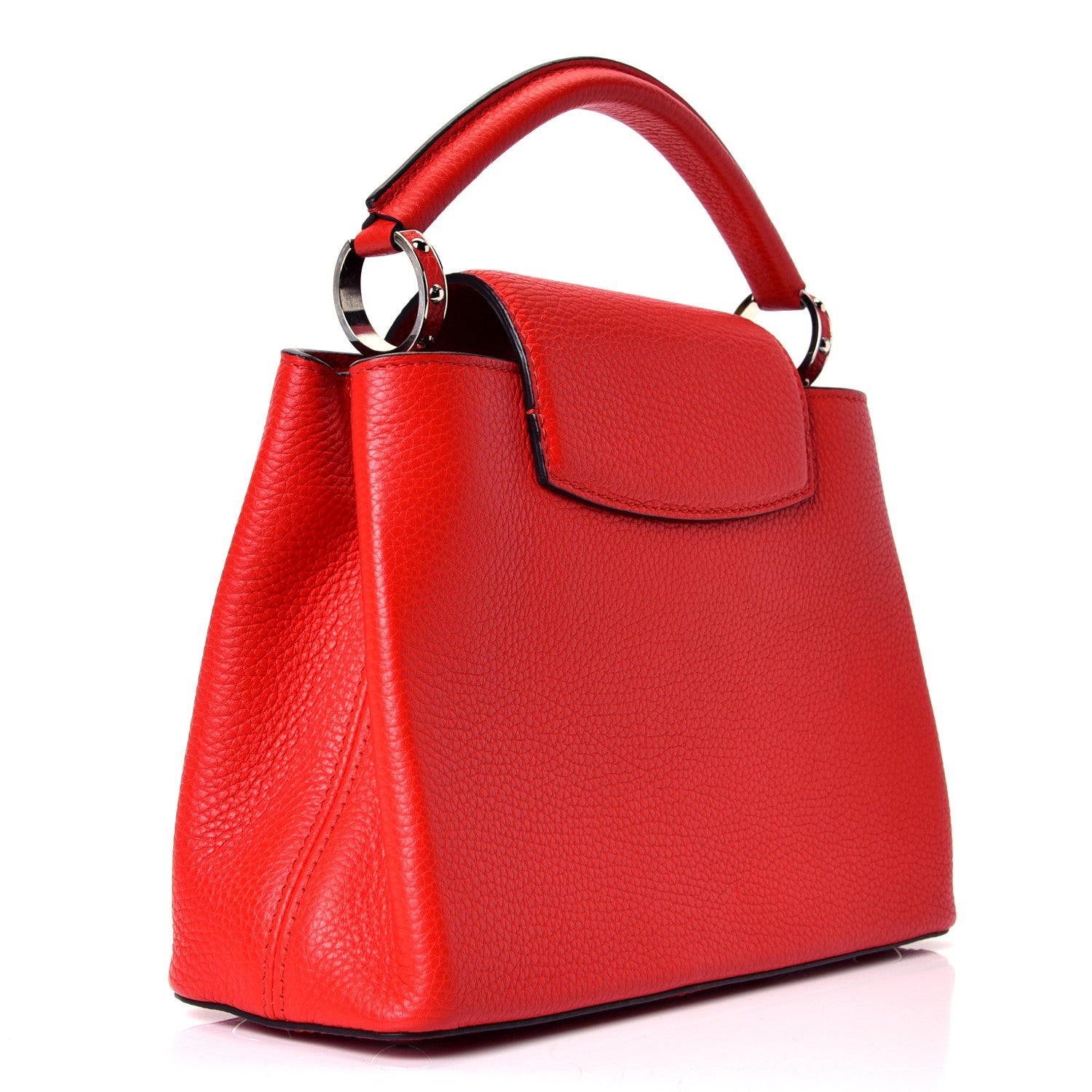 Louis Vuitton Taurillon Capucines BB Coquelicot 2 of 6