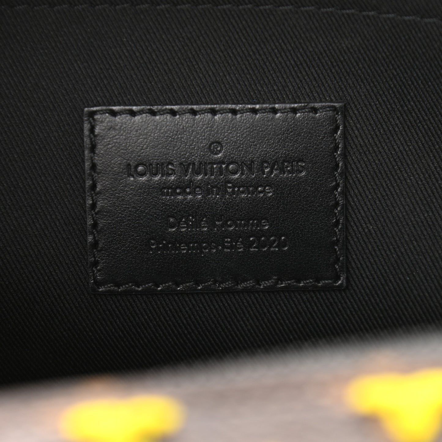 Monogram Tuffetage Speedy Trunk Jaune