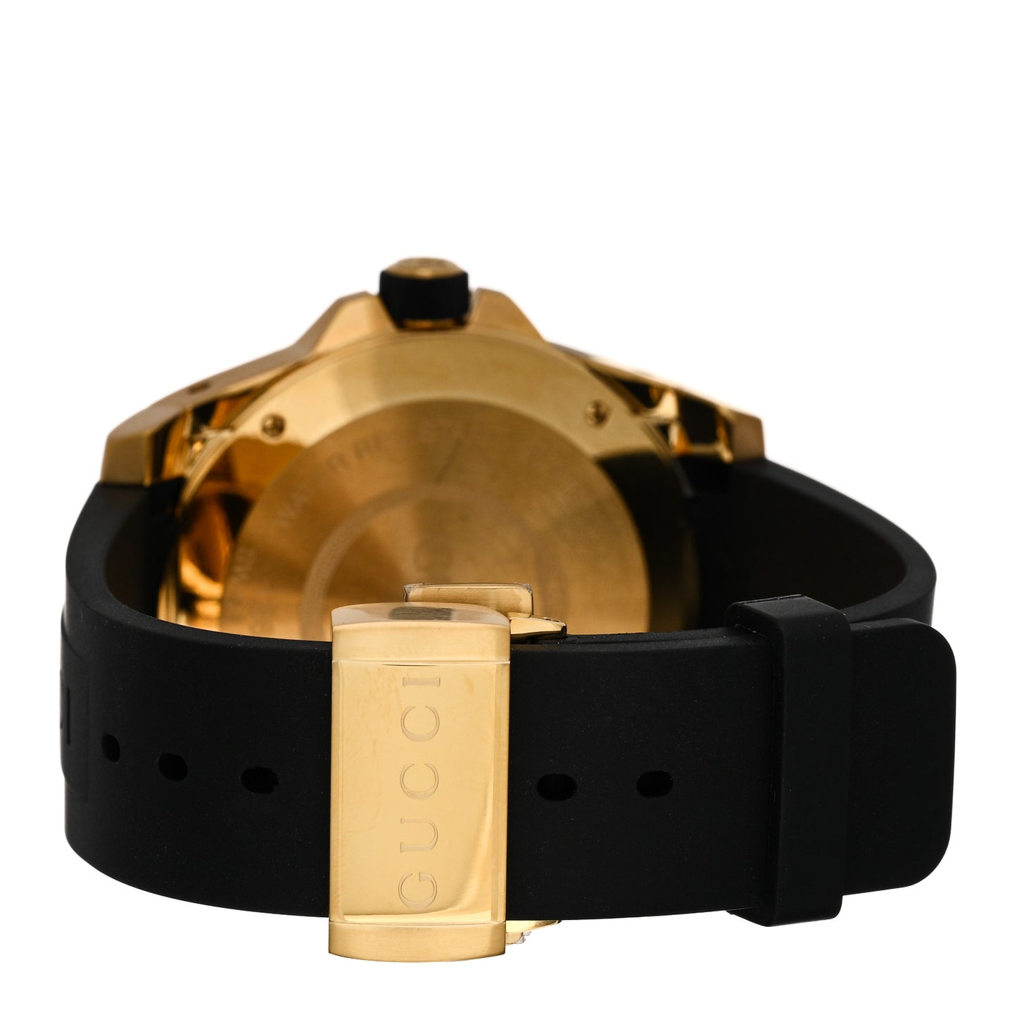 Stainless Steel Rubber 45mm Dive Snake Quartz Watch Black
