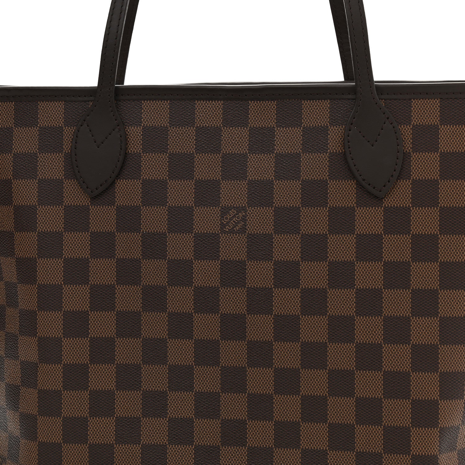 Louis Vuitton Damier Ebene Neo Neverfull MM Rose Ballerine 9 of 11