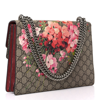 Gucci GG Supreme Monogram Blooms Medium Dionysus Shoulder Bag Beige Multicolor Dry Rose 3 of 13