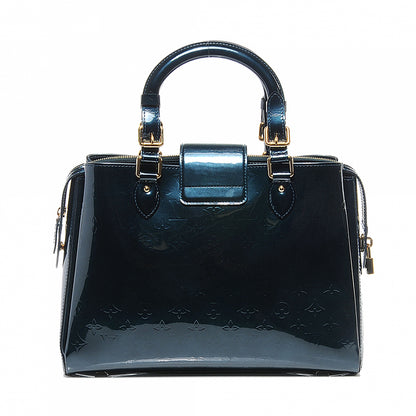Louis Vuitton Vernis Melrose Avenue Blue Nuit 5 of 7