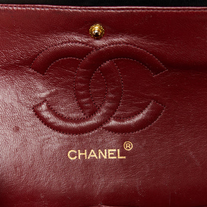 Chanel Lambskin Quilted Medium Double Flap Black 6 of 12