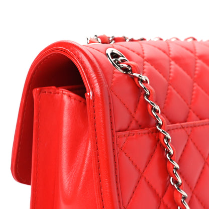 Chanel Lambskin Quilted Small Geometric Flap Red 12 of 12