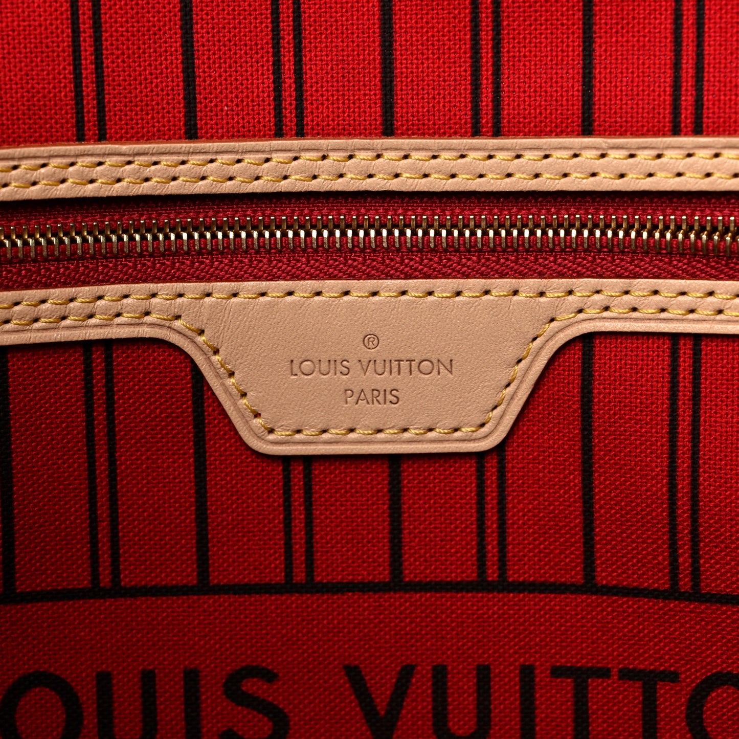 Monogram Neo Neverfull MM Cherry