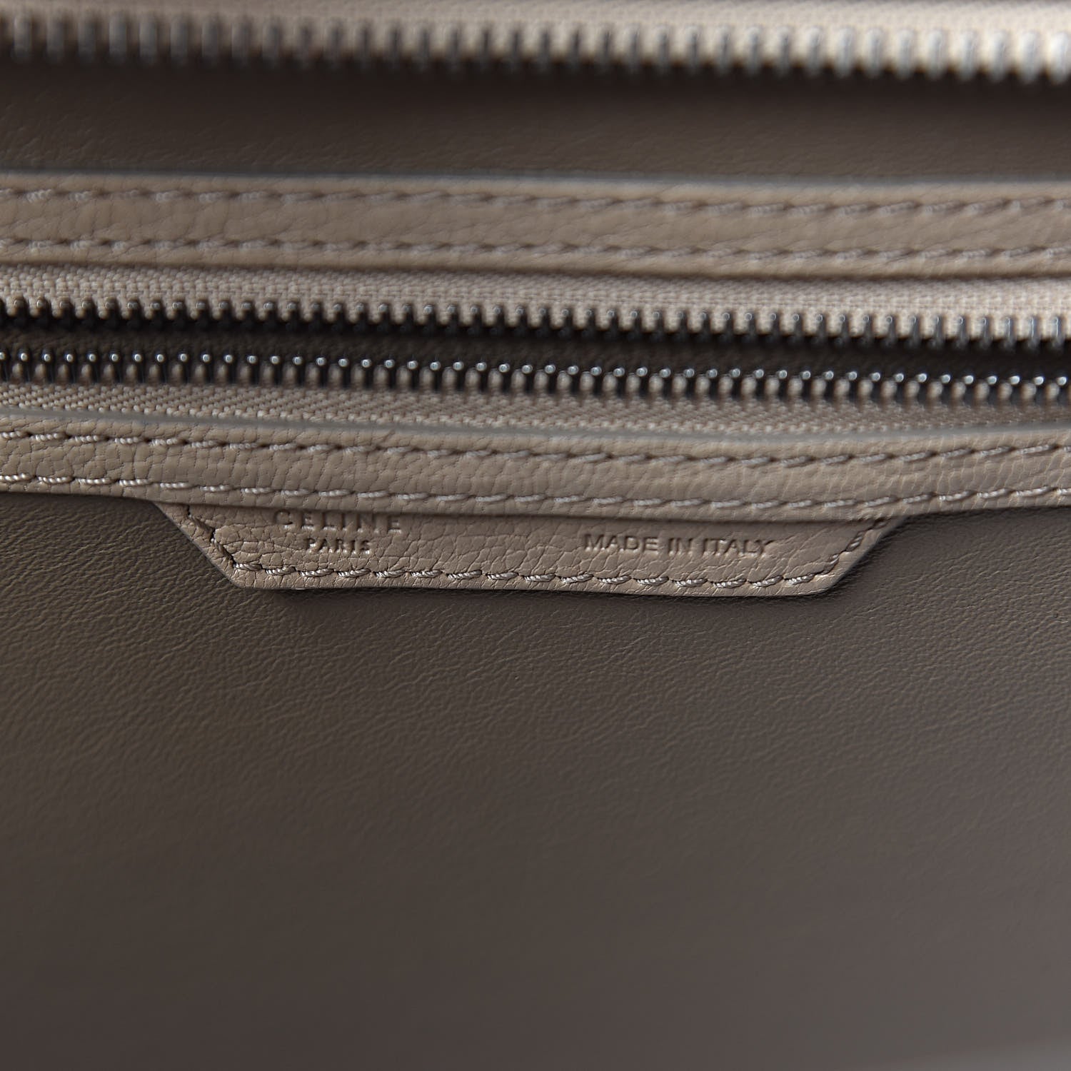 Celine Goatskin Mini Luggage Sand 6 of 14