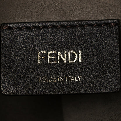 Fendi Vitello Cristallo Nature F is Fendi FF 1974 Embossed Mini Mon Tresor Bucket Bag Cuoio 6 of 10