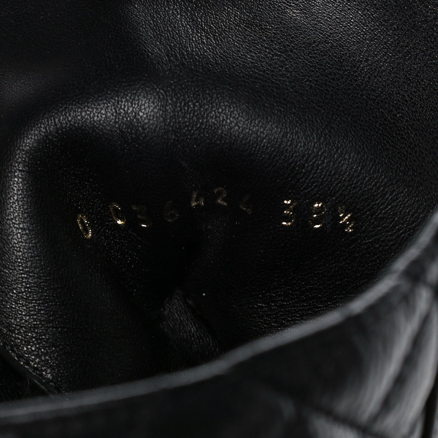 Chanel Shiny Goatskin Calfskin Quilted Lace Up Combat Boots 38.5 Black 9 of 11