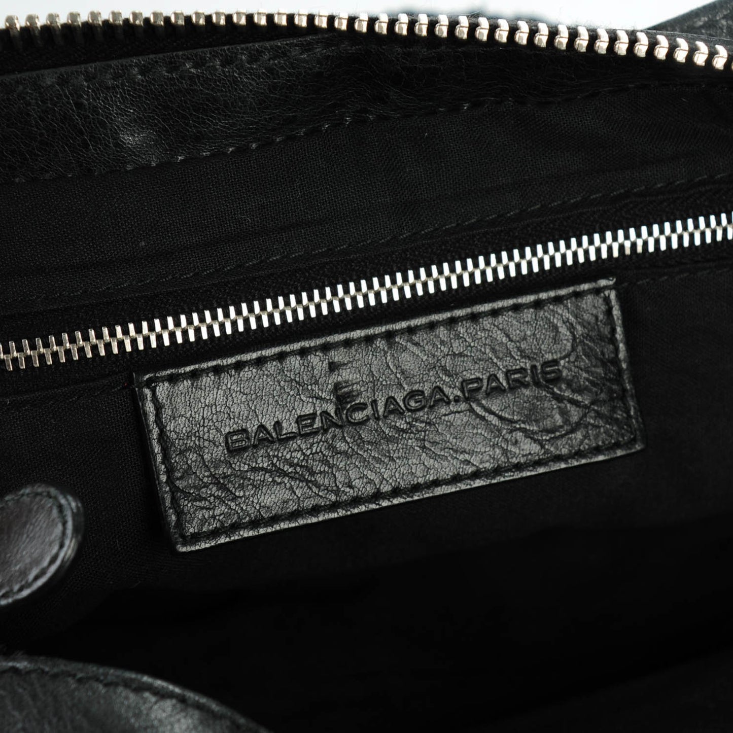 Agneau Giant 21 Silver Hardware Part Time Black