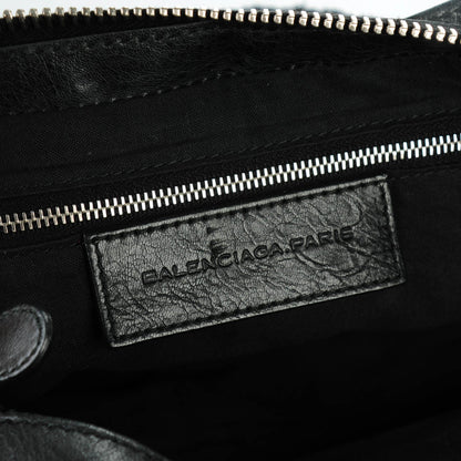 Balenciaga Agneau Giant 21 Silver Hardware Part Time Black 6 of 7