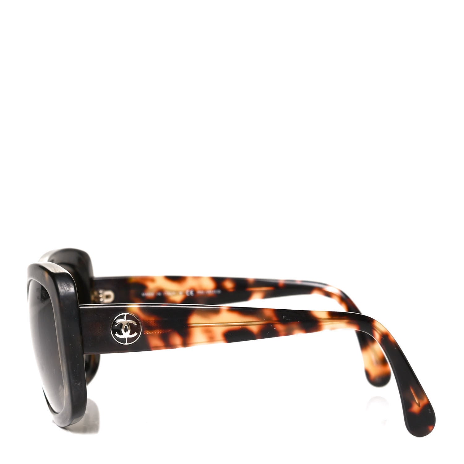Chanel Acetate Polarized CC Sunglasses 5322 Marron Fonce 5 of 10