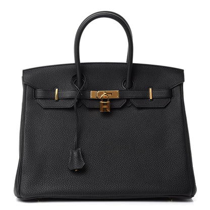 Hermes Togo Birkin 35 Black 1 of 11
