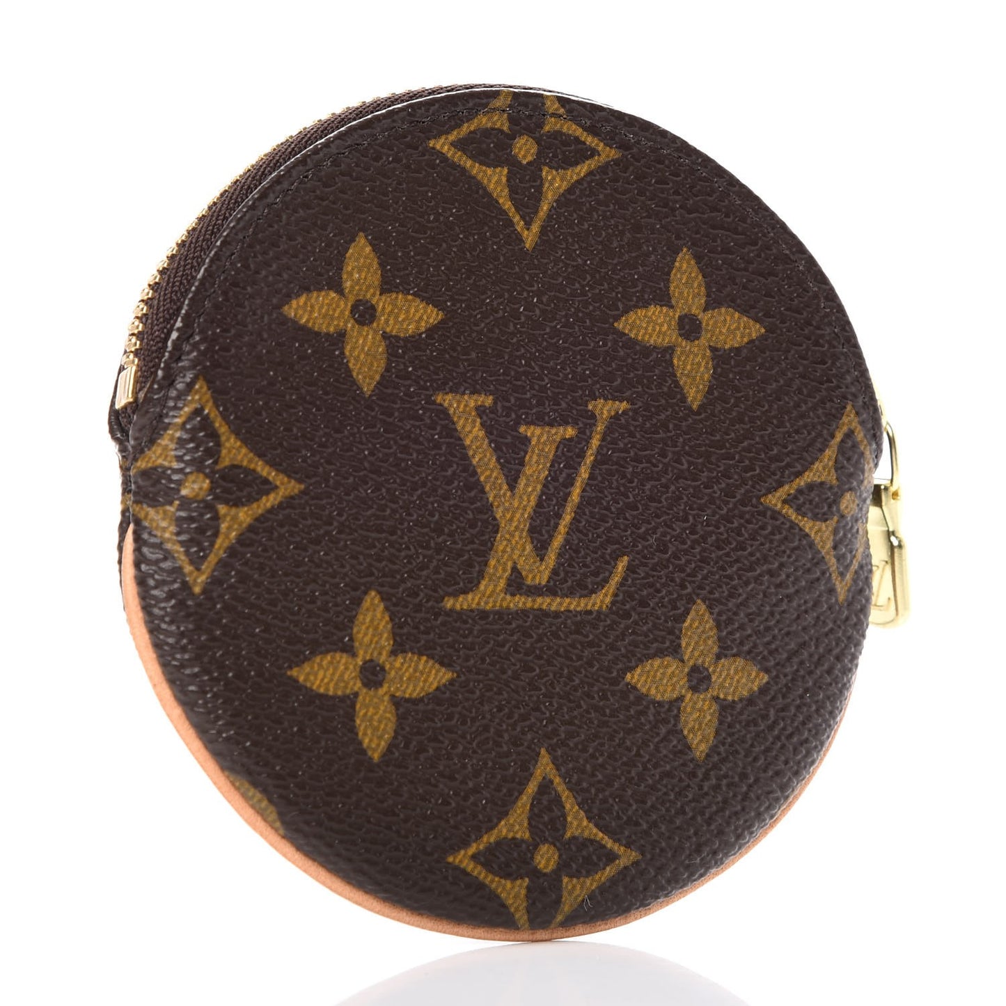 Monogram Round Coin Purse