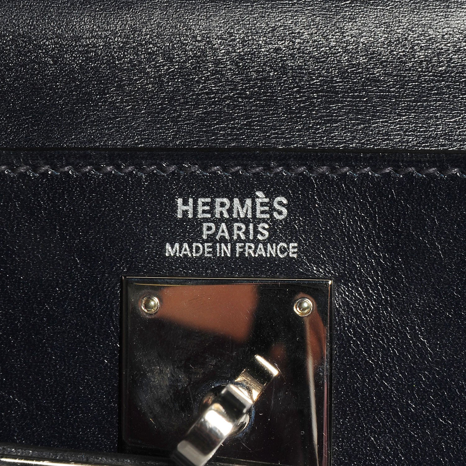 Hermes Box Kelly Retourne 32 Indigo 24 of 28