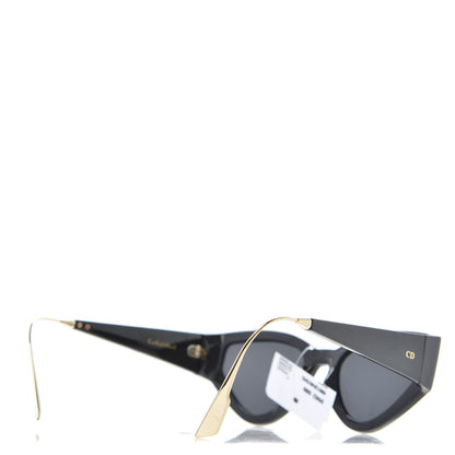 Christian Dior Acetate Cat Style Dior 1 Sunglasses Black 4 of 7