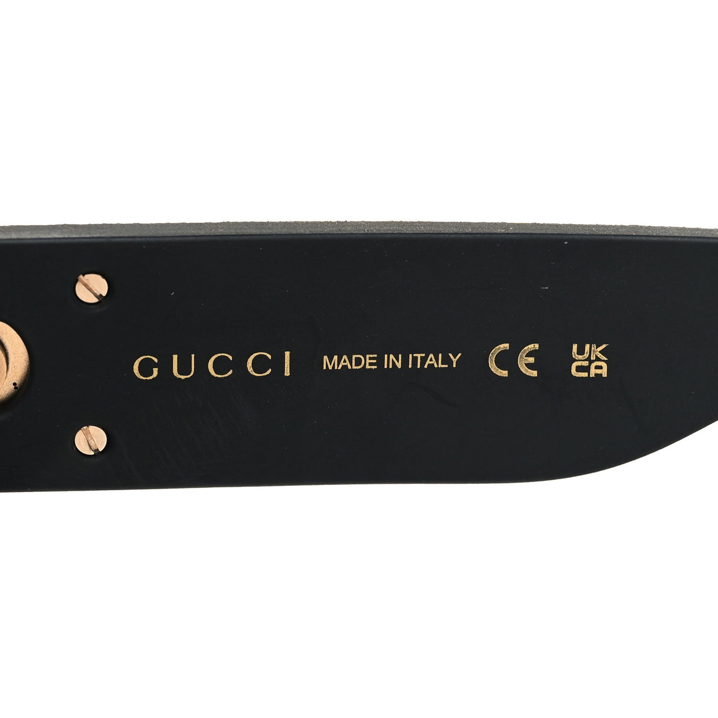 Acetate Round GG0101S Glitter Sunglasses Black