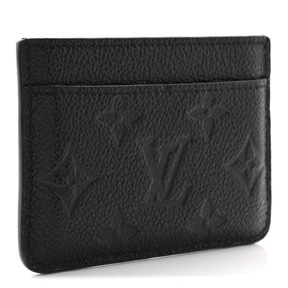 Louis Vuitton Empreinte Card Holder Black 3 of 6
