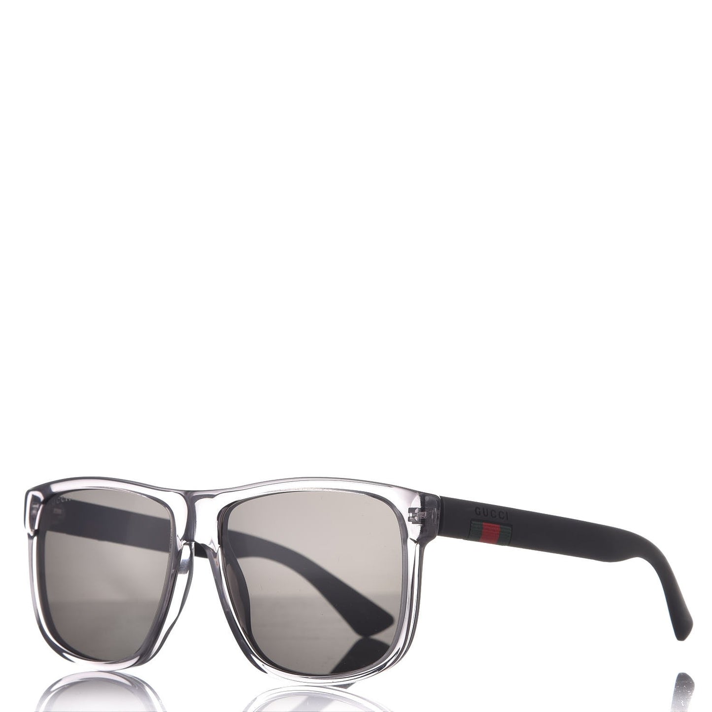 Web Square Frame GG0010S Sunglasses Grey