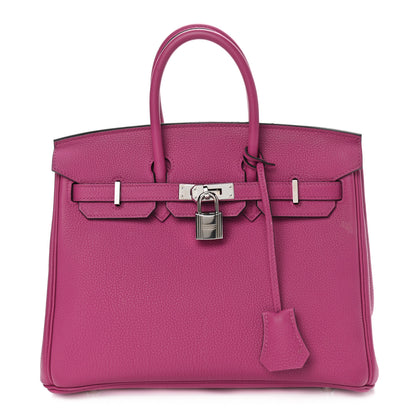 Hermes Togo Birkin 25 Rose Pourpre 1 of 20