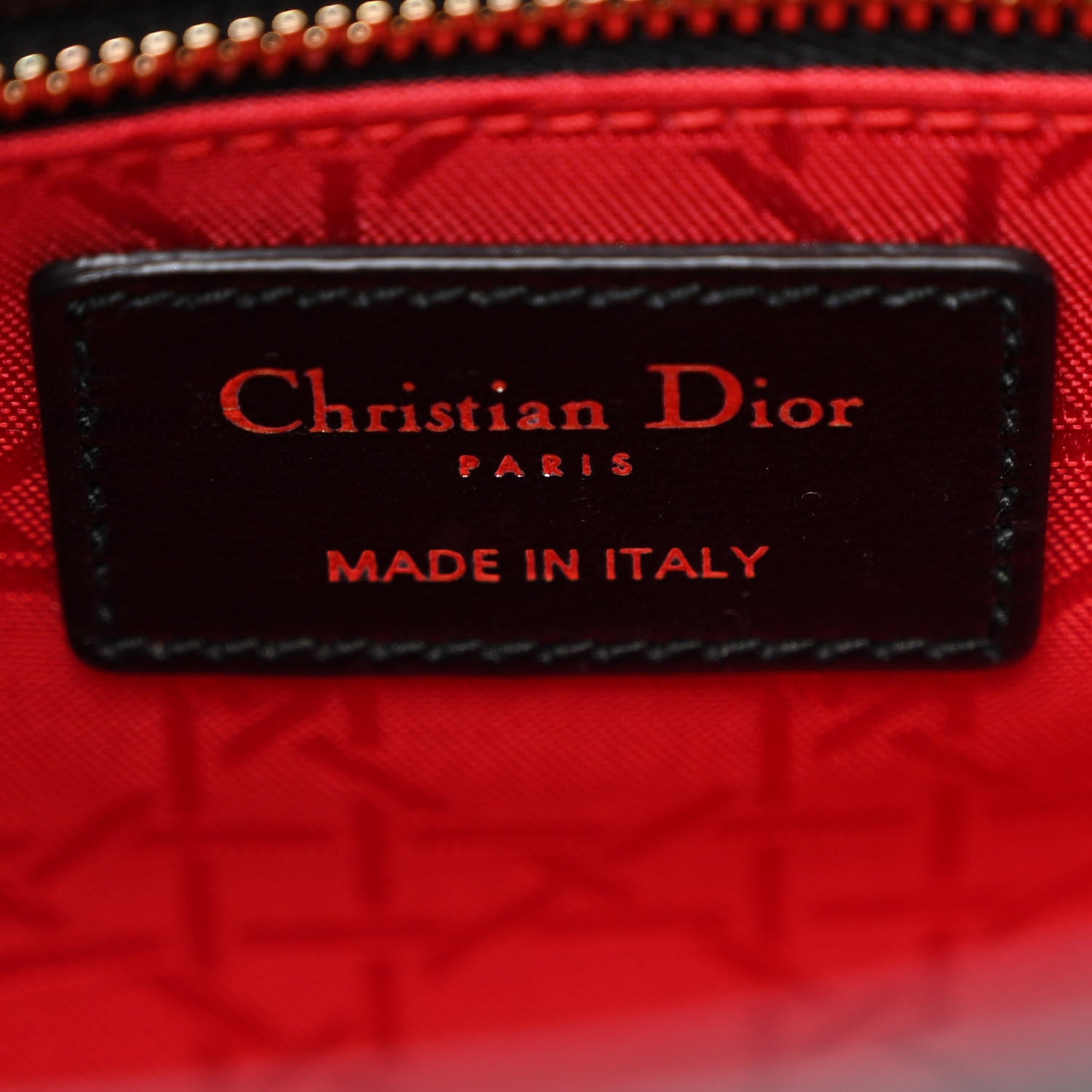 Christian Dior Lambskin Cannage Small Lucky Badges My Lady Dior Black 6 of 11