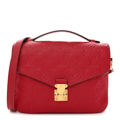 Louis Vuitton Empreinte Pochette Metis Scarlet 1 of 15