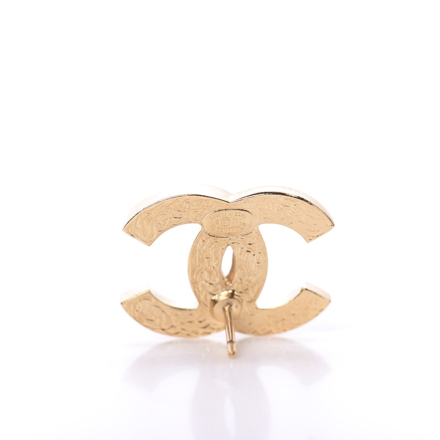 Chanel Pearl CC-Casino Earrings Gold 4 of 5