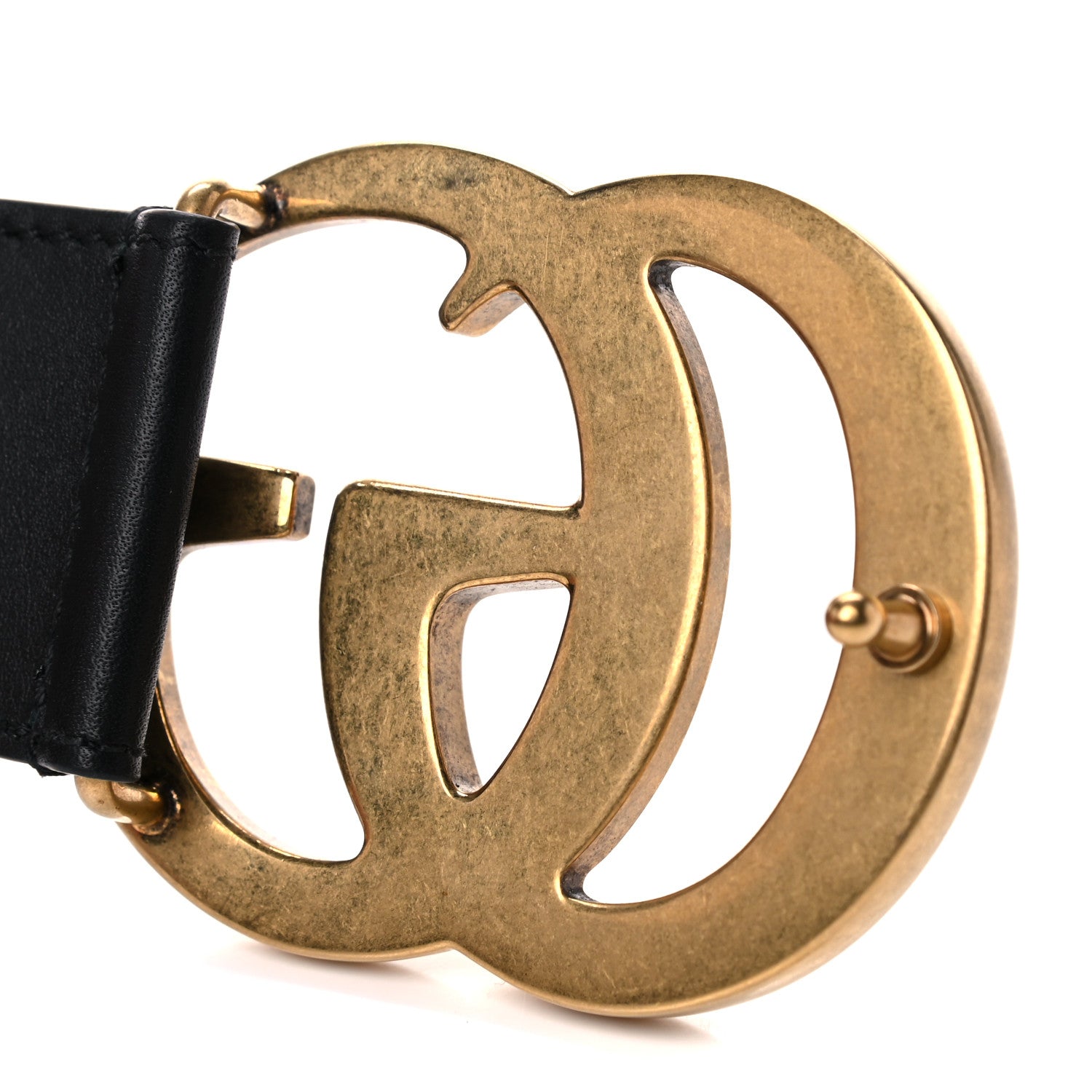 Gucci Calfskin Double G 40mm Belt 80 32 Black 5 of 5