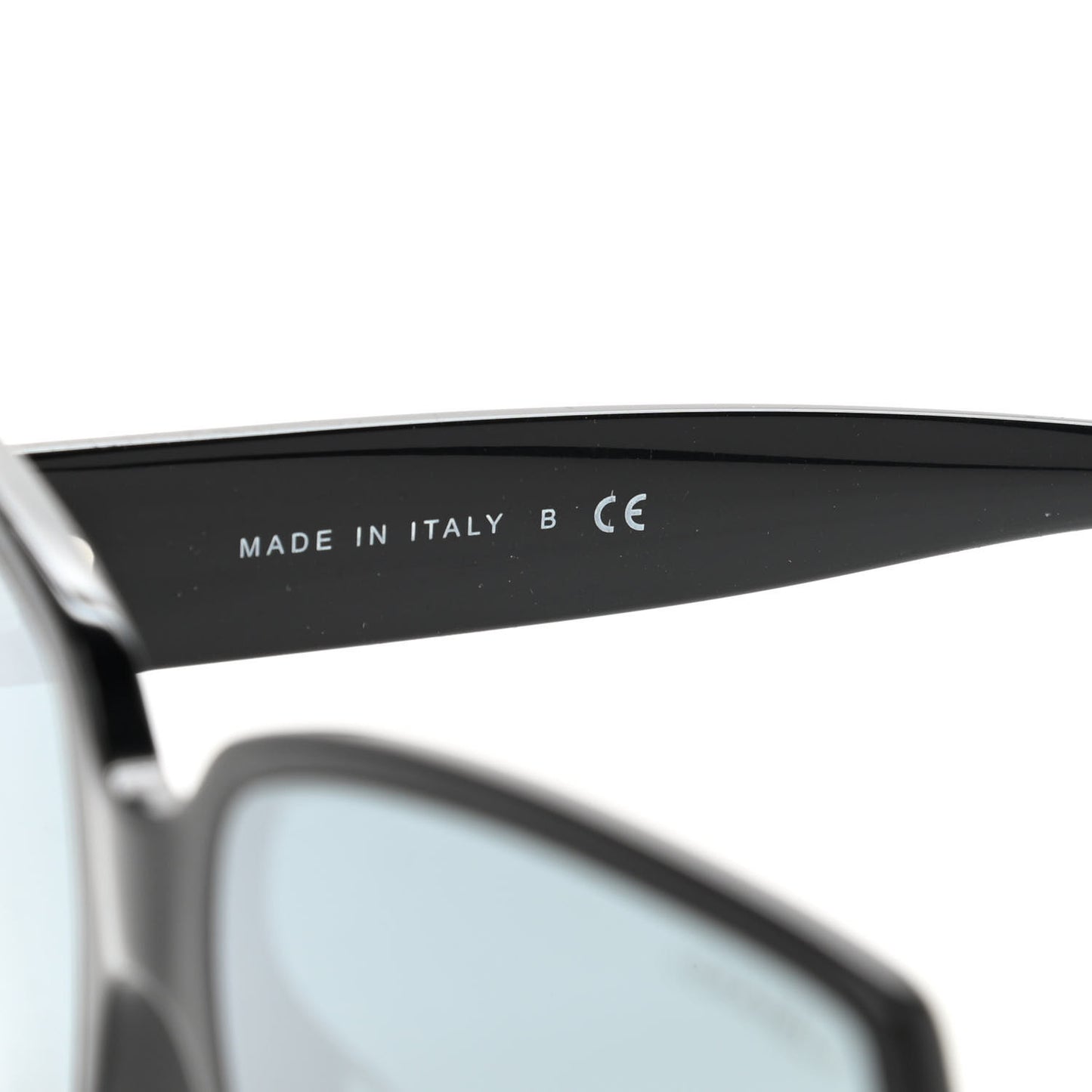 Acetate Square CC Sunglasses 5385 Black