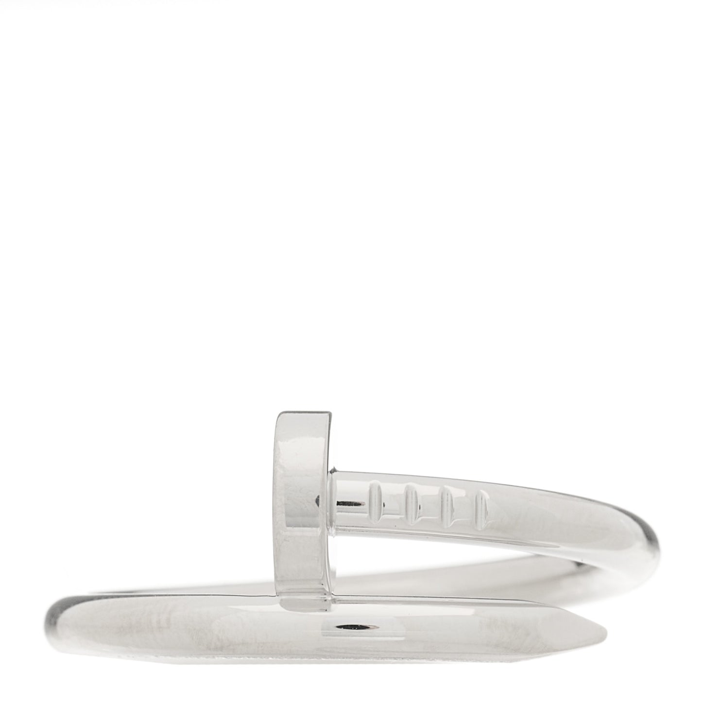18K White Gold Juste Un Clou Ring 63 10.5