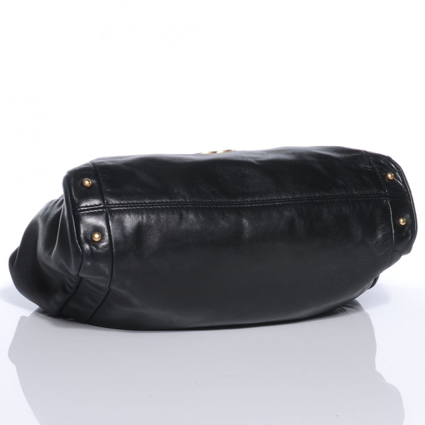 Lambskin Small Olsen Shoulder Bag Black