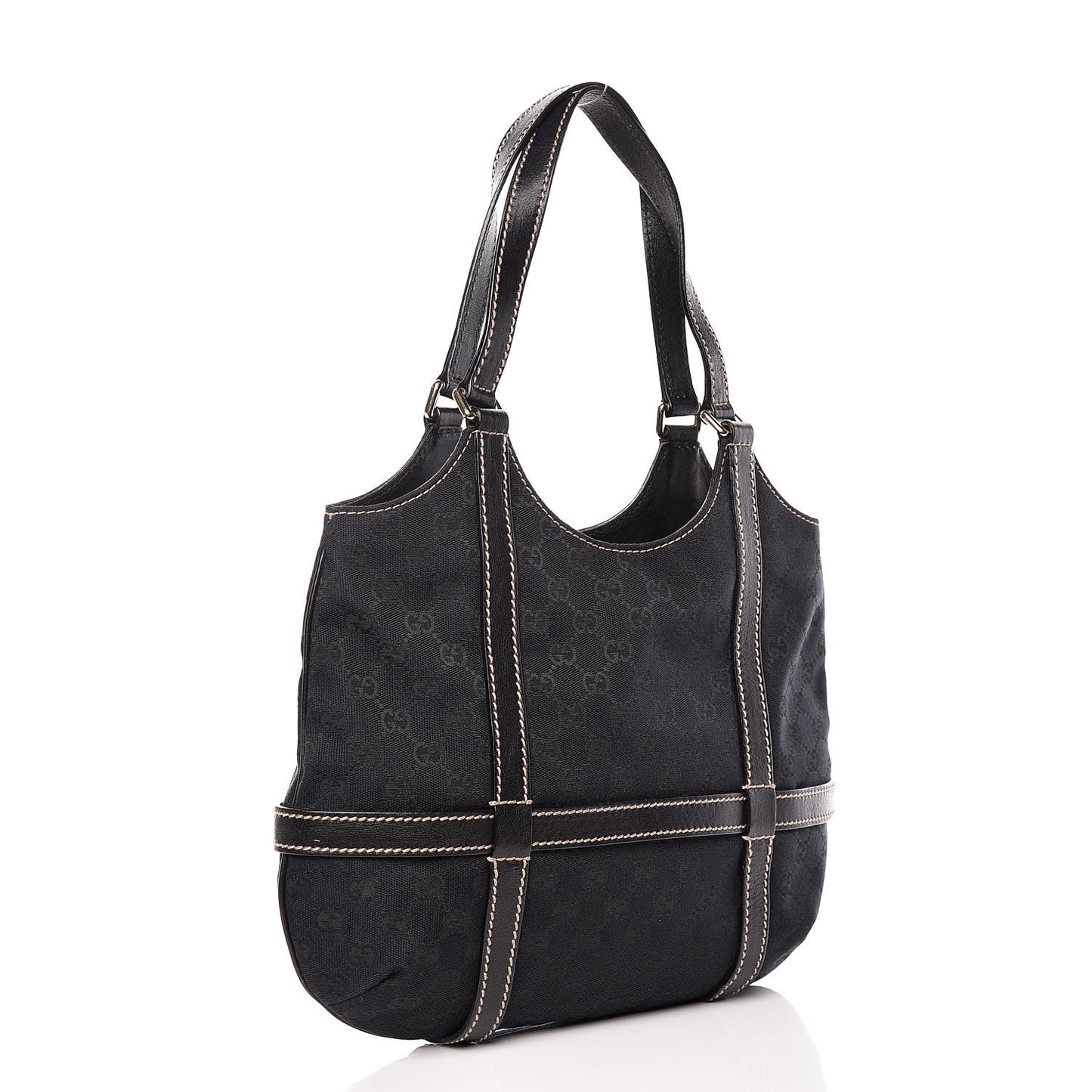 Monogram Medium GG Royal Shoulder Bag Black