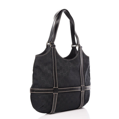 Gucci Monogram Medium GG Royal Shoulder Bag Black 3 of 12