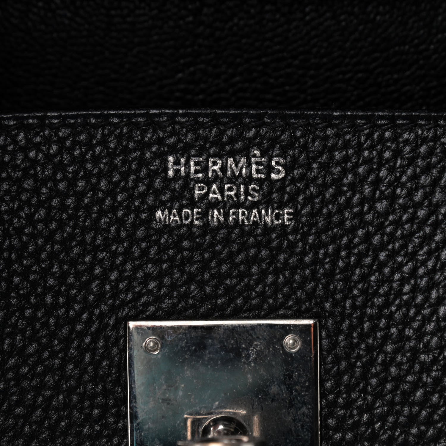 Hermes Taurillon Clemence Birkin 35 Black 6 of 14