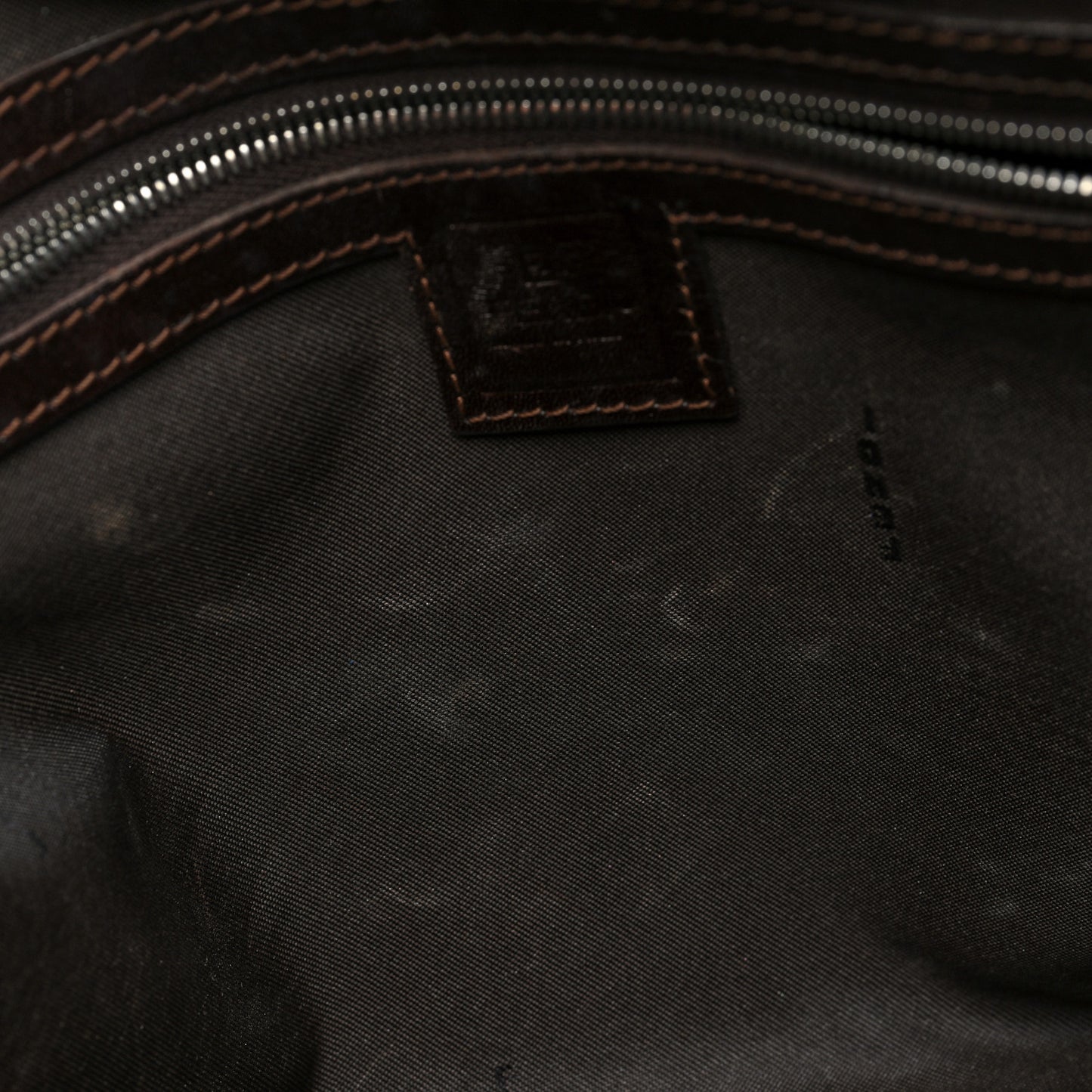 Zucca Top Handle Bag Tobacco