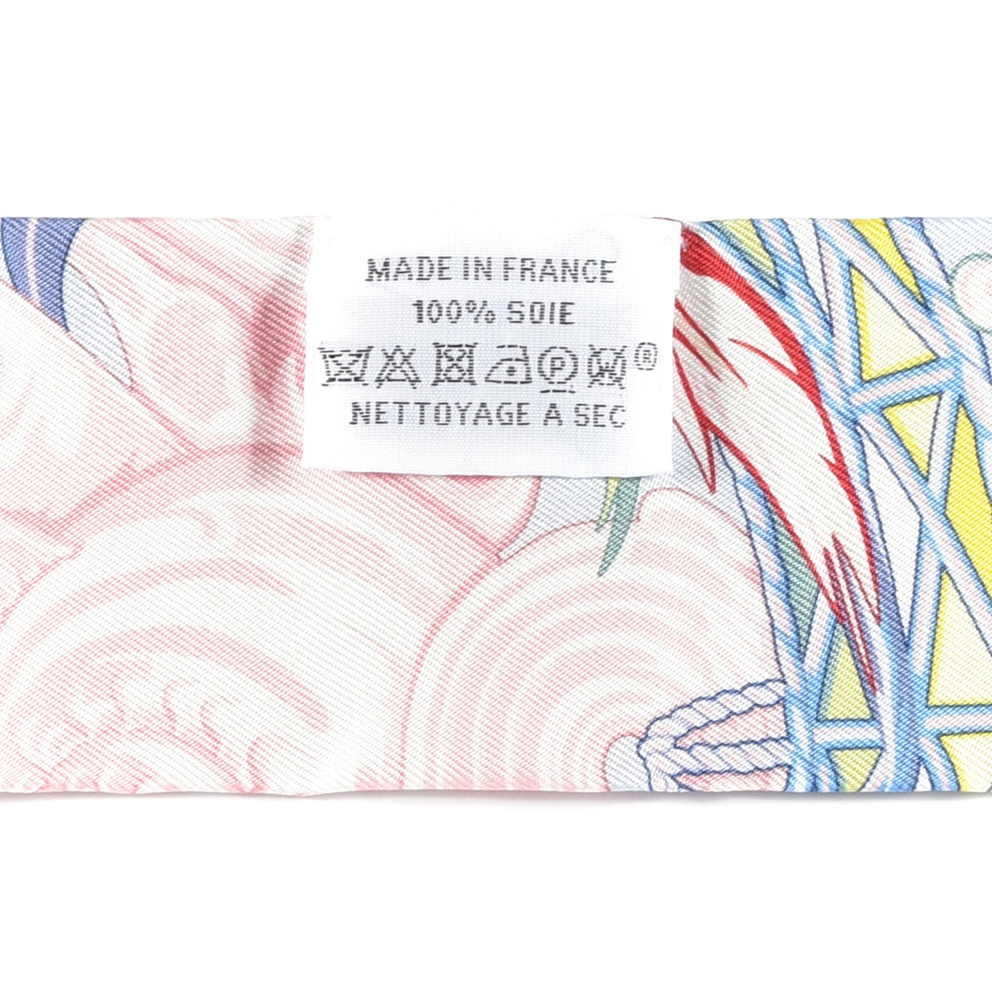 Silk La Danse Pacifique Twilly Bleu Ciel Vert Rose