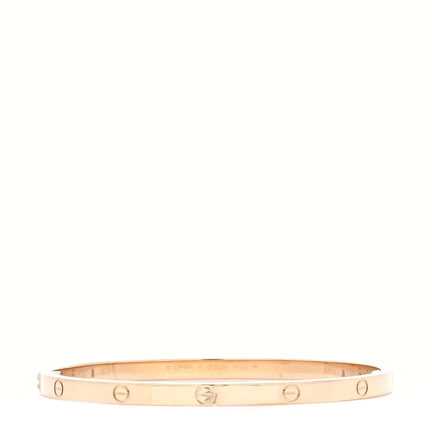 Cartier 18K Yellow Gold Small LOVE Bracelet 16 3 of 8