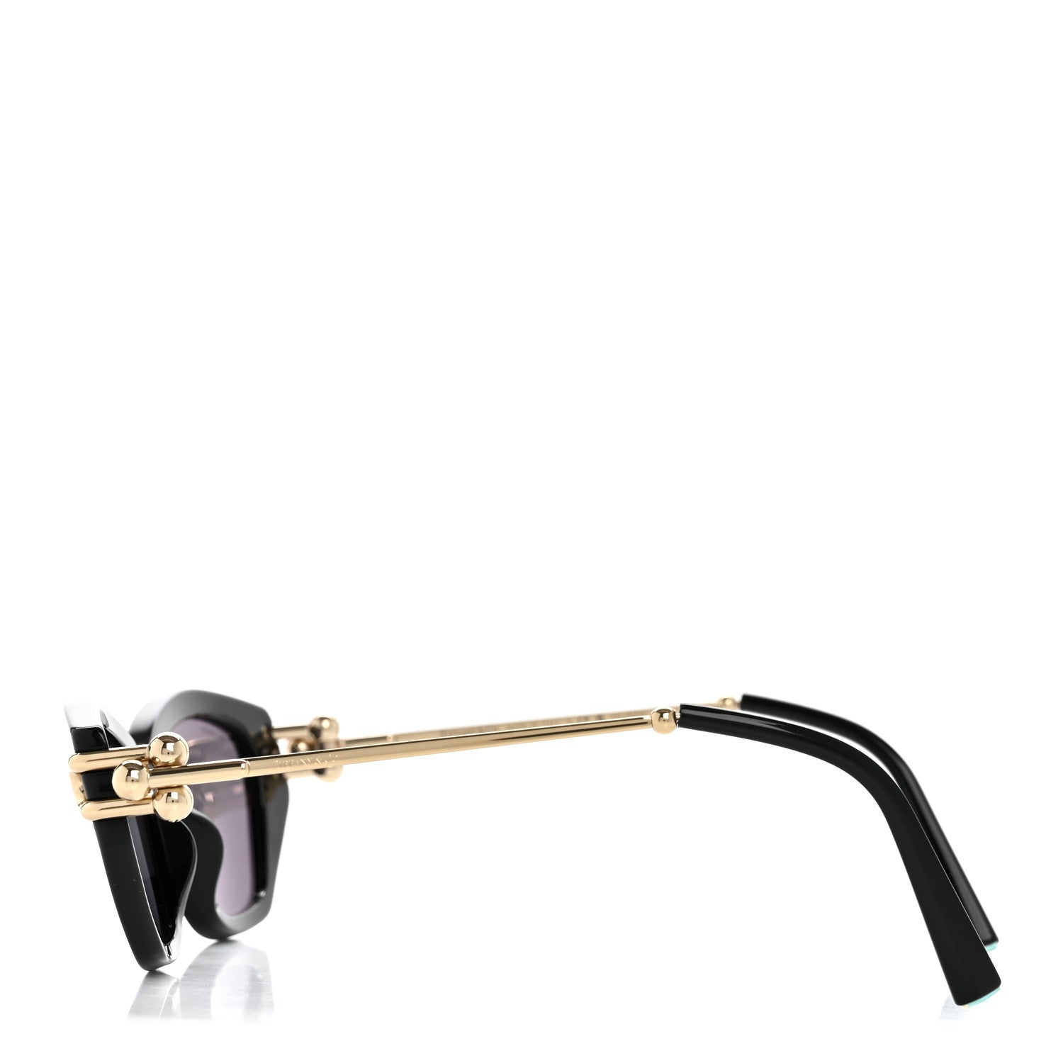 Tiffany Acetate HardWear Cat Eye Sunglasses TF4231U Black 3 of 8