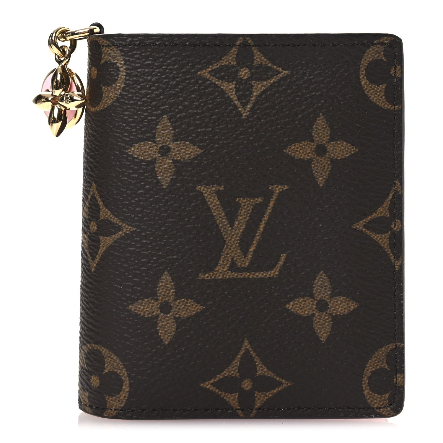 Louis Vuitton Monogram LV Charms Pocket Wallet Cotton Candy 1 of 9