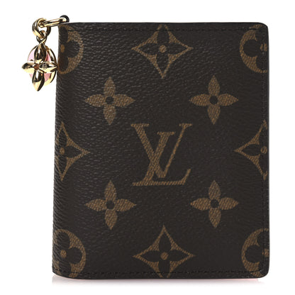 Louis Vuitton Monogram LV Charms Pocket Wallet Cotton Candy 1 of 9